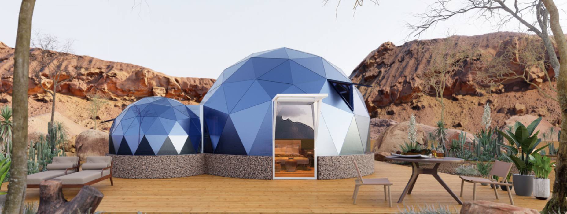 蕉城区球形智能光伏玻璃星空房